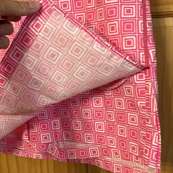 COPY - Beautiful pink and white Golftini Golf Skort - Picture 3 of 4